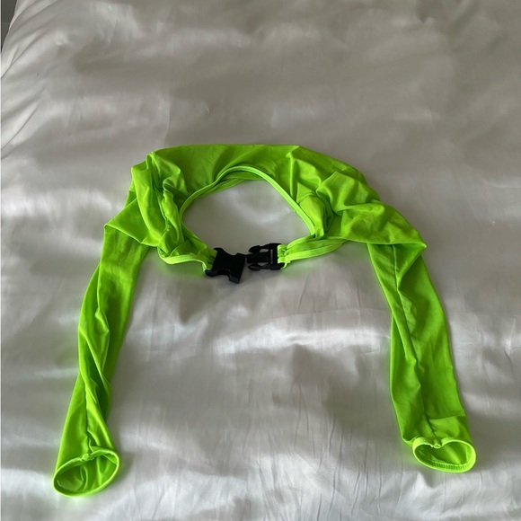 EDC Tomorrowland Ultra Rave Neon Green Bodysuit - Picture 4 of 4